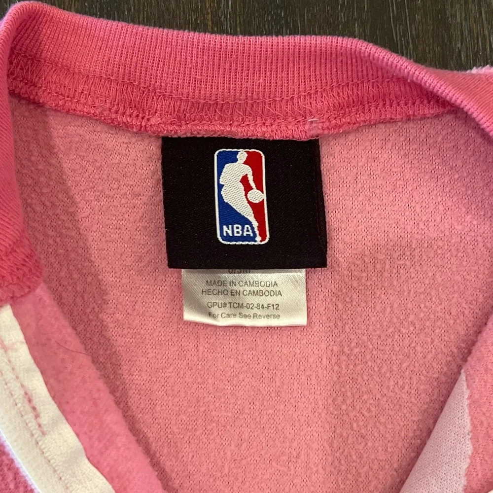 Cleveland Cavalier’s PJs Pink Kids One Piece 0/3 months